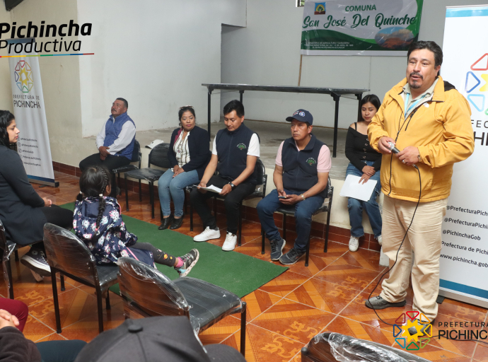 Fortaleciendo la capacidad organizativa de la Comunidad de San José del Quinche
